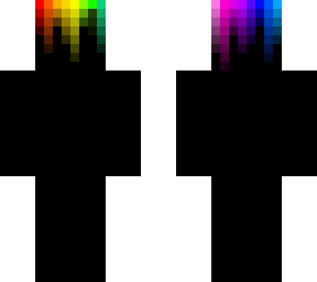 rainbow head