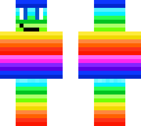 rainbow skin