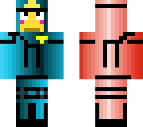 red,blue and pink fade re-skin of bootleg purple guy