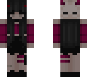 red demon - e-girl skin