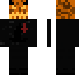 satanist pumpkin demon thing