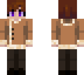 short hair girl with cozy coat