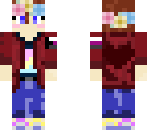 soupgoose's p a n  skin  w/ cardigan