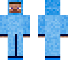 steve in blue onsie