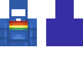 unfinished rainbow sweatshirt