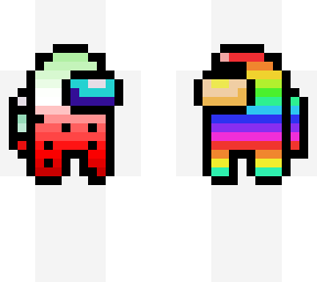 water melon and rainbow
