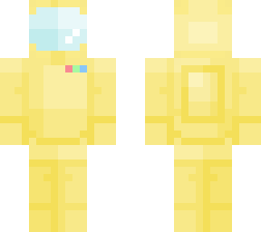 yellow among us with egg hat