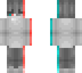 + so i tried to make a glitch skin +