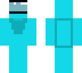 among us cyan