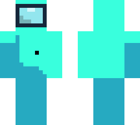 among us cyan