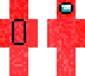 Among Us red | Minecraft Skin
