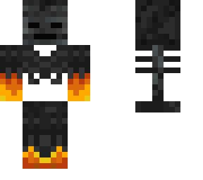 blazing wither skeleton