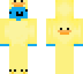 blue derp in duck suit