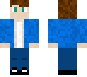 blue jacket