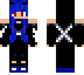 blue off (devil/girl version) (halloween) (grey back)