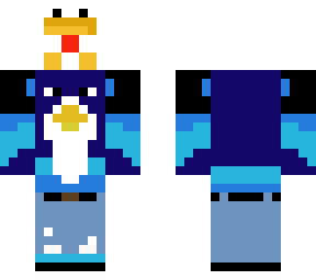 blujay carrying chicken