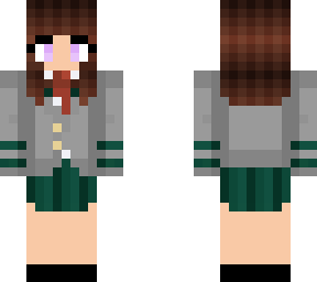 brown hair mha/bnha girl