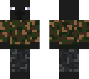 camo crow (no hat!)