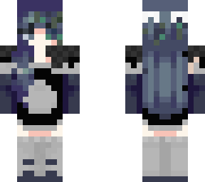 cute dark maid costume