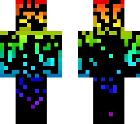 distressed rainbow