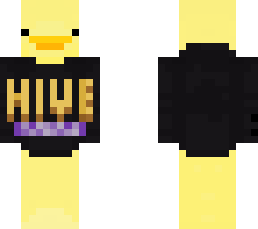 duck in hive hoodie