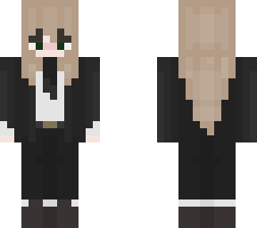 edit - girl in suit