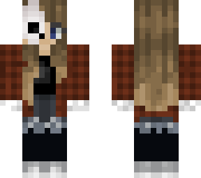 fall skull girl