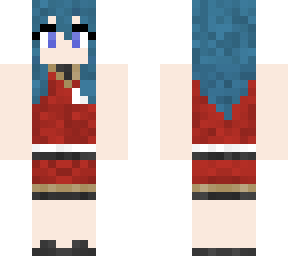 female byleth fire emblem: three houses (blue hair, black eagles loungewear)