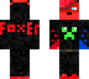 foxer the folf (roblox oc) (no crystal shard on back/different coulered creeper)