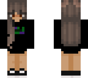 girl with hoodie