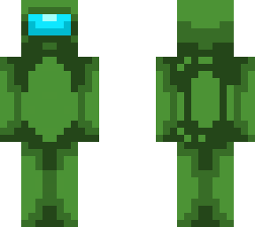 green crewmate (rainbow crewmate? )