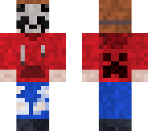 mr_pompocco's raccoon mask skin