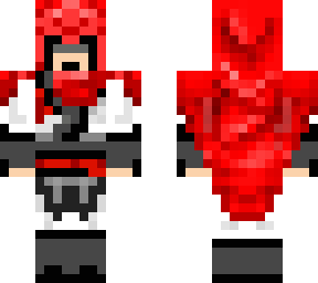 mystery red coated guy