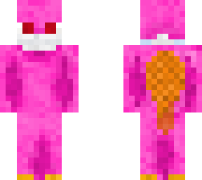 parry in pink red eyes and mask