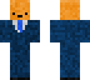 pumpakin suit- also blob hoddie guy under it