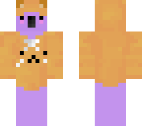 purple parrot in halloween cat sweater