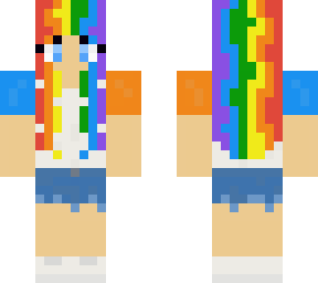 rainbow girl (my first oc)