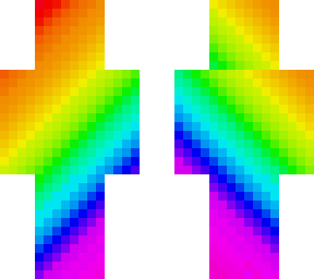rainbow gradient but with a twist.