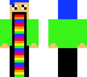 rainbow mouth