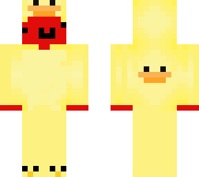 red derp in duck suit
