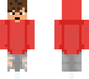 red hoodie boy (edit of pink hoodie boy)