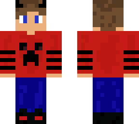 red horned boy