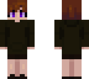 short hair girl in sweater