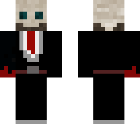 skeleton in a suit