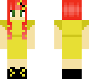 skintober day 29 girl in yellow dress fixed