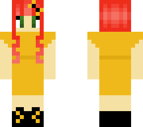 skintober day 30 girl in orange dress fixed