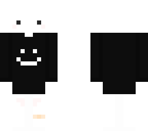 smiley face but it has a sweater