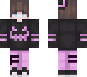 spooky boy full purple