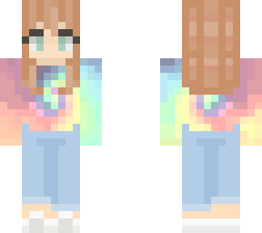updated tie dye gorl