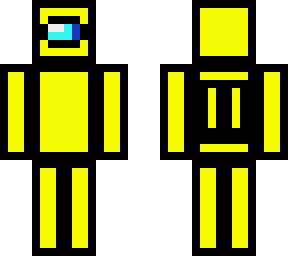 yellow among us character